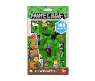 Σετ αυτοκόλλητα Minecraft Υ15x25εκ.