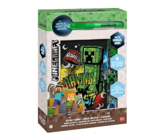 Σετ ημερολόγιο A4 Minecraft με μαγικό στυλό Υ30,1x20,8x4,9εκ.