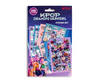 Σετ αυτοκόλλητα K-Pop Demon Hunters 500τμχ.