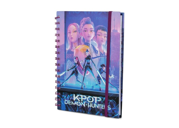Σημειωματάριο σπιράλ K-Pop Demon Hunters Υ21x14.7εκ. Σημειωματάριο σπιράλ K-Pop Demon Hunters Υ21x14.7εκ.