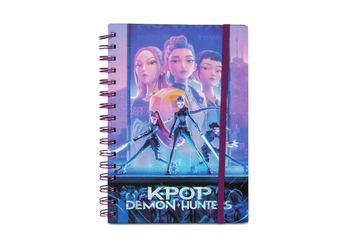 Σημειωματάριο σπιράλ K-Pop Demon Hunters Υ21x14.7εκ. Σημειωματάριο σπιράλ K-Pop Demon Hunters Υ21x14.7εκ.