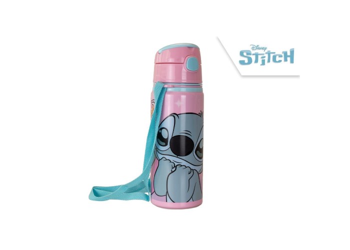 Παγούρι αλουμινίου Stitch 600ml. Παγούρι αλουμινίου Stitch 600ml.