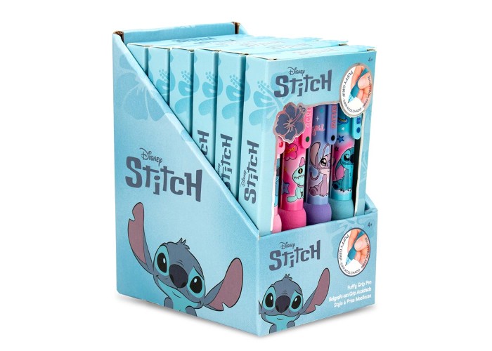 Στυλό με αφρώδη λαβή Stitch γαλάζιο Υ13,6x8εκ. Στυλό με αφρώδη λαβή Stitch γαλάζιο Υ13,6x8εκ.