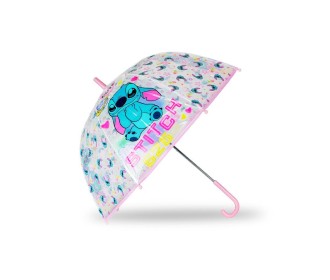 Παιδική διάφανη ομπρέλα Stitch PVC Ø46εκ. Παιδική διάφανη ομπρέλα Stitch PVC Ø46εκ.