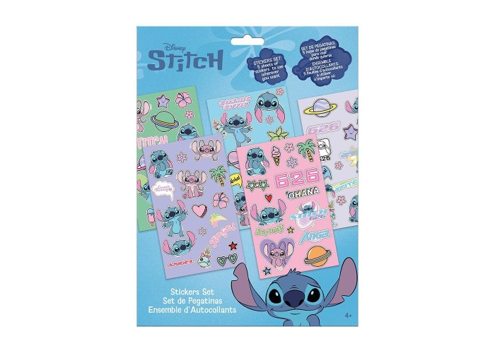 Σετ αυτοκόλλητα Stitch Υ29,5x21εκ. Σετ αυτοκόλλητα Stitch Υ29,5x21εκ.