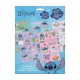 Σετ αυτοκόλλητα Stitch Υ29,5x21εκ. Σετ αυτοκόλλητα Stitch Υ29,5x21εκ.