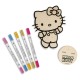 Σετ ζωγραφικής με αριθμούς Hello Kitty με ξύλινη φιγούρα MDF και 5 μαρκαδόρους Y29,7x21εκ. Σετ ζωγραφικής με αριθμούς Hello Kitty με ξύλινη φιγούρα MDF και 5 μαρκαδόρους Y29,7x21εκ.