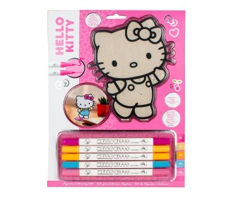 Σετ ζωγραφικής με αριθμούς Hello Kitty με ξύλινη φιγούρα MDF και 5 μαρκαδόρους Y29,7x21εκ. Σετ ζωγραφικής με αριθμούς Hello Kitty με ξύλινη φιγούρα MDF και 5 μαρκαδόρους Y29,7x21εκ.
