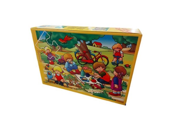 Mika puzzle pic-nic 24 τεμαχίων Mika puzzle pic-nic 24 τεμαχίων