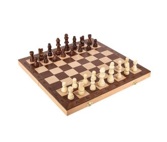 Τάβλι-σκάκι τύπου ξύλινο 48x48εκ.