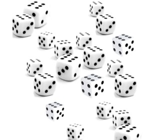 Ζάρια σετ των 100τεμ