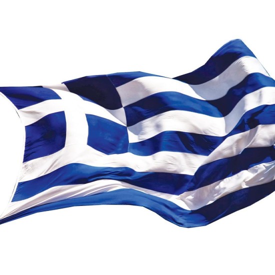Σημαία ελληνική 1x1,5μ.. βάρος 75gr. Σημαία ελληνική 1x1,5μ.. βάρος 75gr.