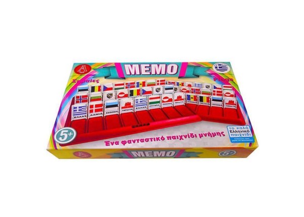 Εκπαιδευτικό παιχνίδι memo με σημαίες Εκπαιδευτικό παιχνίδι memo με σημαίες