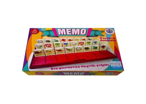 Εκπαιδευτικό παιχνίδι memo με ζωάκια Εκπαιδευτικό παιχνίδι memo με ζωάκια