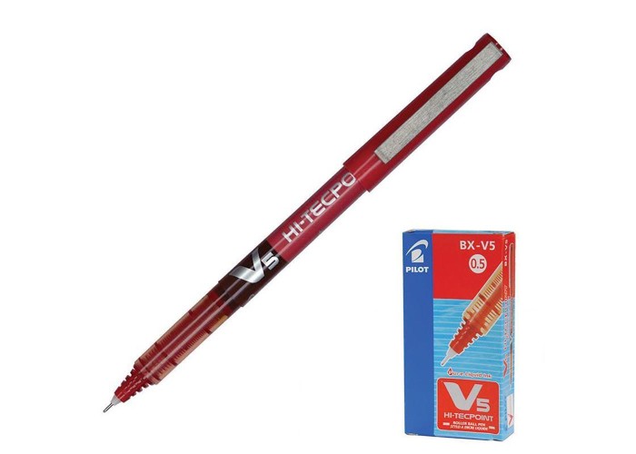 Pilot πενάκι V5 κόκκινο