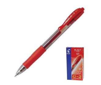 Pilot στυλό gel G2 fine κόκκινο 0,7mm Pilot στυλό gel G2 fine κόκκινο 0,7mm
