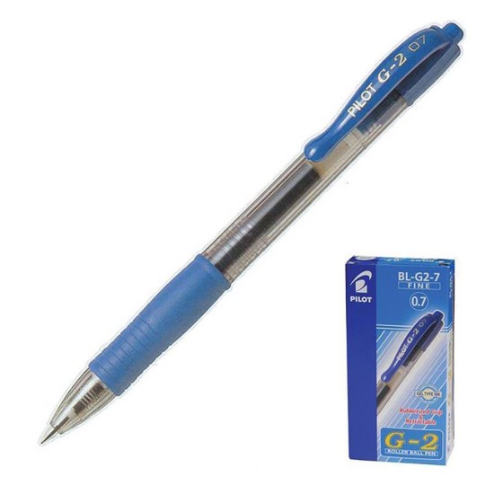 Pilot στυλό gel G2 fine μπλε 0,7mm Pilot στυλό gel G2 fine μπλε 0,7mm