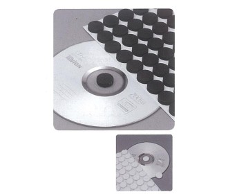 Αυτοκόλλητο για συγκράτηση cd μαύρο Ø16mm 500τεμ. Αυτοκόλλητο για συγκράτηση cd μαύρο Ø16mm 500τεμ.