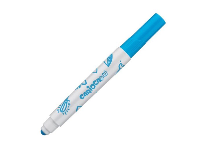 Carioca μαρκαδόροι Baby 12 χρώματα για παιδιά 2+ Carioca μαρκαδόροι Baby 12 χρώματα για παιδιά 2+