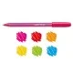 Carioca Fiorella σετ 6 στυλό ballpoint σε blister