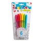 Carioca Fiorella σετ 6 στυλό ballpoint σε blister Carioca Fiorella σετ 6 στυλό ballpoint σε blister