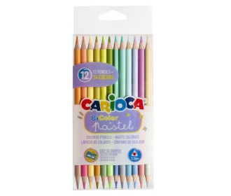 Carioca Bicolor ξυλομπογιές 12 χρωμάτων Carioca Bicolor ξυλομπογιές 12 χρωμάτων