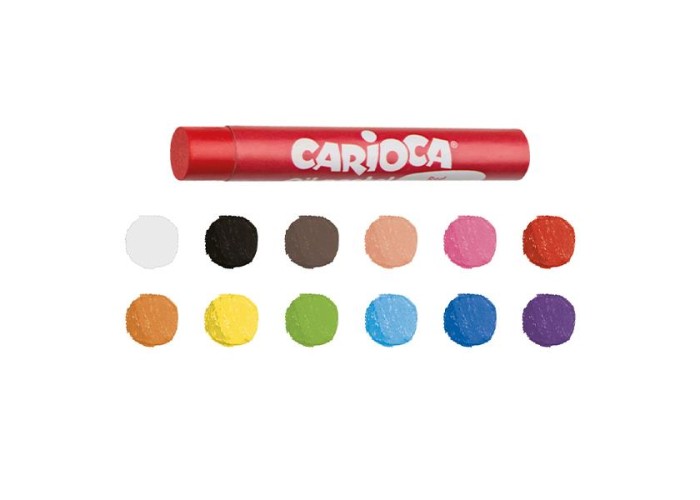 Carioca λαδοπαστέλ 12 χρωμάτων Carioca λαδοπαστέλ 12 χρωμάτων