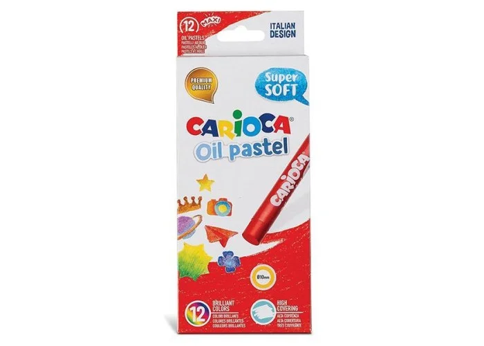 Carioca λαδοπαστέλ 12 χρωμάτων