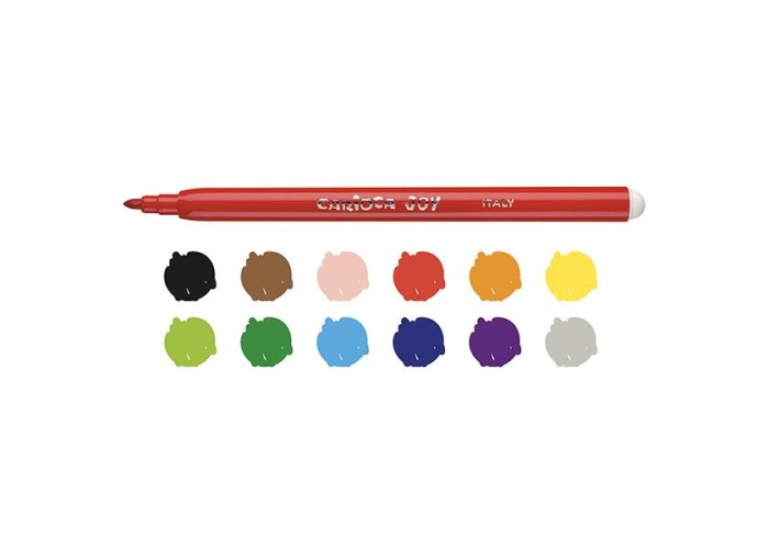 Carioca Joy μαρκαδόροι 12 χρωμάτων Carioca Joy μαρκαδόροι 12 χρωμάτων