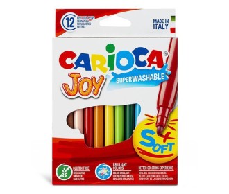 Carioca Joy μαρκαδόροι 12 χρωμάτων Carioca Joy μαρκαδόροι 12 χρωμάτων