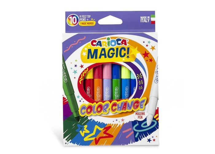 Carioca magic color change μαρκαδόροι 10 χρωμάτων Carioca magic color change μαρκαδόροι 10 χρωμάτων