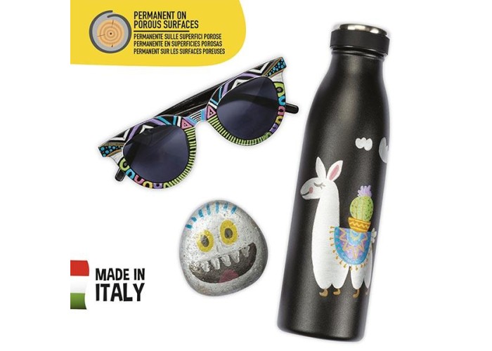 Carioca Metallic Maximarkers μαρκαδόροι 8 χρωμάτων fine tip Carioca Metallic Maximarkers μαρκαδόροι 8 χρωμάτων fine tip