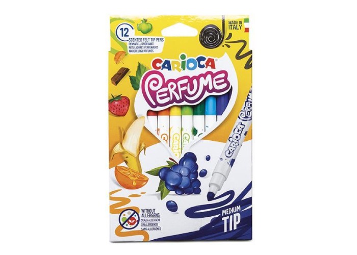 Carioca perfume μαρκαδόροι 12 χρωμάτων