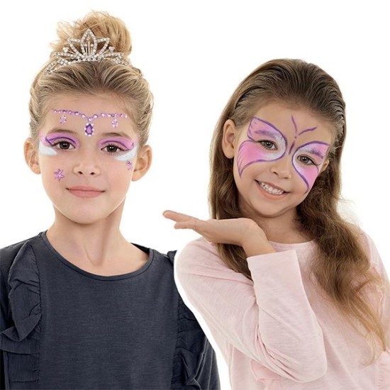 Carioca Mask Up προσώπου Princess σετ 3 χρωμάτων Carioca Mask Up προσώπου Princess σετ 3 χρωμάτων