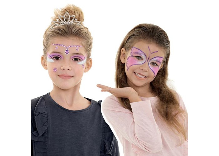 Carioca Mask Up προσώπου Princess σετ 3 χρωμάτων Carioca Mask Up προσώπου Princess σετ 3 χρωμάτων