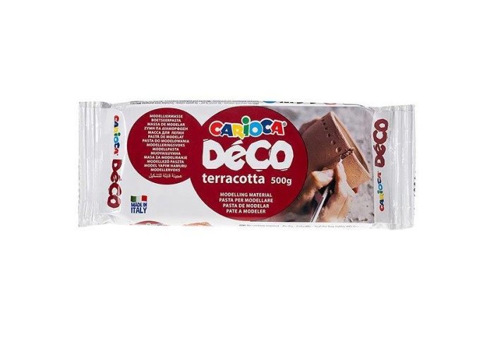 Carioca Decò Terracotta πηλός 500gr. Carioca Decò Terracotta πηλός 500gr.