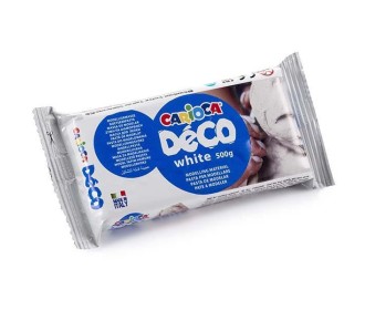 Carioca Decò λευκός πηλός 500gr. Carioca Decò λευκός πηλός 500gr.