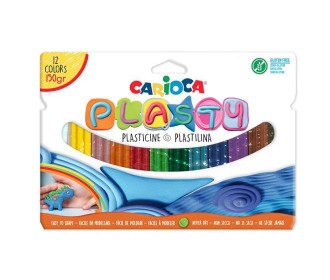 Carioca πλαστελίνη σε ράβδους 12 χρώματα 150gr. σε blister Carioca πλαστελίνη σε ράβδους 12 χρώματα 150gr. σε blister