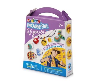 Carioca Κιτ κατασκευής κοσμημάτων (κολιέ και δαχτυλίδια) με εργαλεία Carioca Κιτ κατασκευής κοσμημάτων (κολιέ και δαχτυλίδια) με εργαλεία