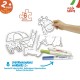 Carioca Baby Coloring Puzzle με Ζώα Carioca Baby Coloring Puzzle με Ζώα