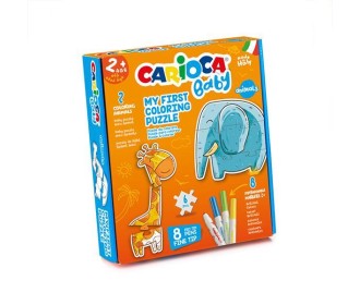 Carioca Baby Coloring Puzzle με Ζώα