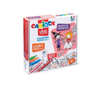 Carioca Puzzle 2σε1 χρωματίζω 