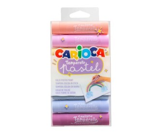 Carioca Temperello Pastel μαρκαδόροι ζωγραφικής 8 χρωμάτων Carioca Temperello Pastel μαρκαδόροι ζωγραφικής 8 χρωμάτων
