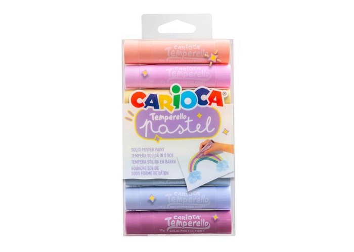 Carioca Temperello Pastel μαρκαδόροι ζωγραφικής 8 χρωμάτων