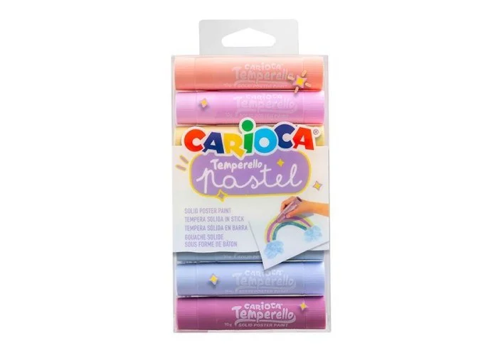 Carioca Temperello Pastel μαρκαδόροι ζωγραφικής 8 χρωμάτων