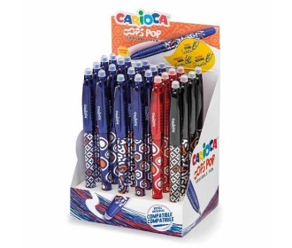 Carioca OOPS στυλό Erasable 0,7mm σε 3 χρώματα Carioca OOPS στυλό Erasable 0,7mm σε 3 χρώματα