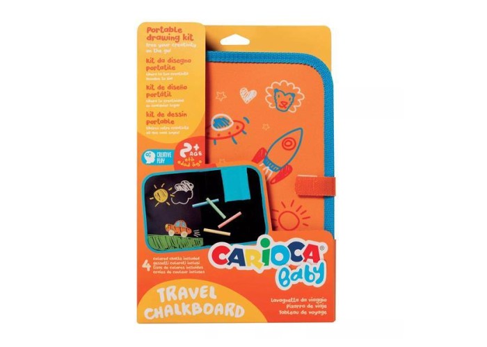 Carioca Baby travel kit πίνακας με 4 κιμωλίες