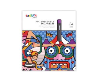 Carioca plus λαδοπαστέλ 24τεμ.