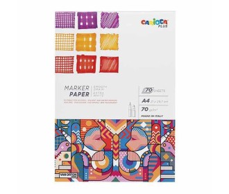 Carioca plus μπλοκ σχεδίου  Α4. 70φ., 70γρ. Carioca plus μπλοκ σχεδίου  Α4. 70φ., 70γρ.