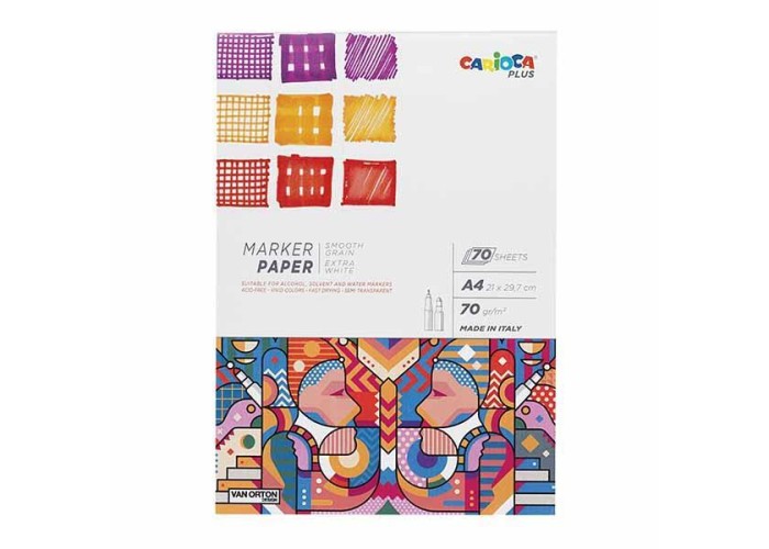 Carioca plus μπλοκ σχεδίου  Α4. 70φ., 70γρ.